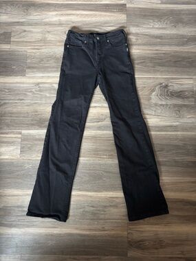 Silver Jeans Black High-Rise Skinny Jeans